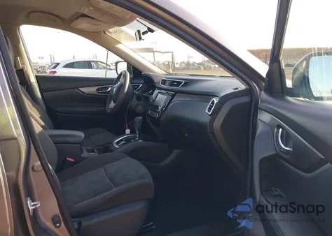 2016 Nissan Rogue Sv z USA, uszkodzony, nr VIN KNMAT2MT1GP665115